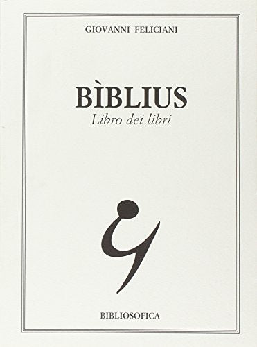 Bìblius. Libro dei libri - copertina