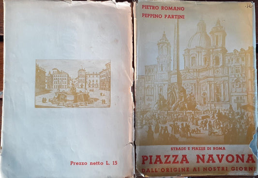 Strade e piazze di Roma piazza Navona dall'origine ai nostri giorni. Volume terzo - copertina