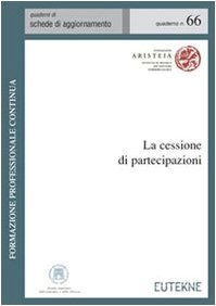 La cessione di partecipazioni - copertina