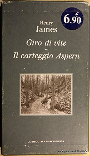 Il giro di vite - Il carteggio Aspern - copertina