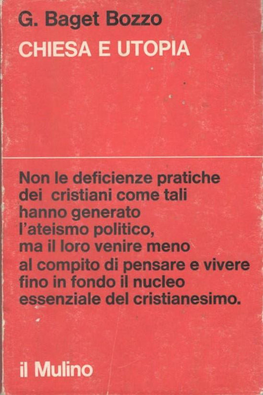 Chiesa e utopia - copertina
