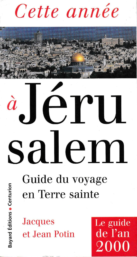 Cette annee a jerusalem : guide du voyage en terre sainte - copertina