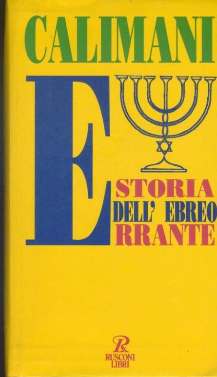 Storia dell'ebreo errante - copertina