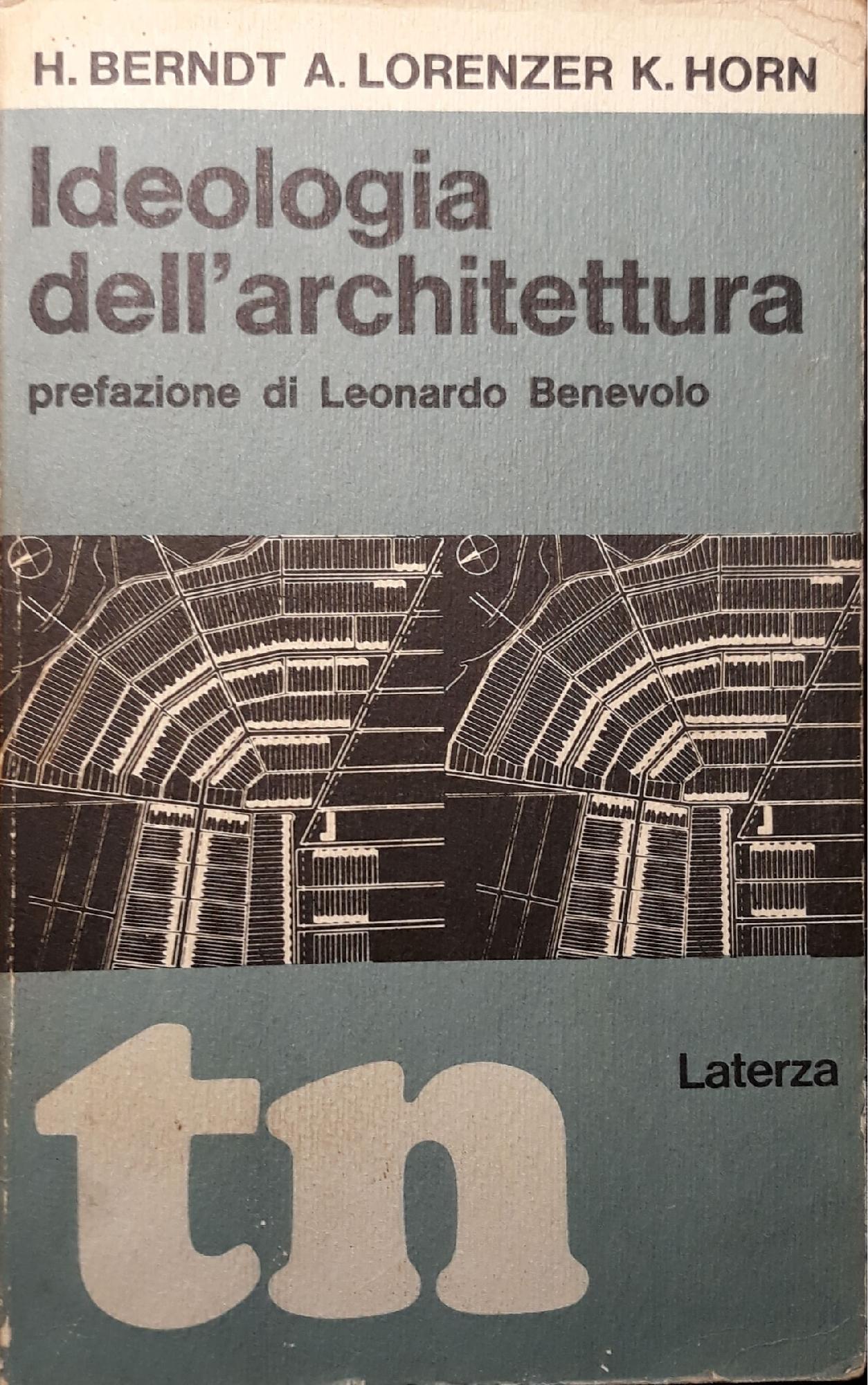 Ideologia dell'architettura - copertina
