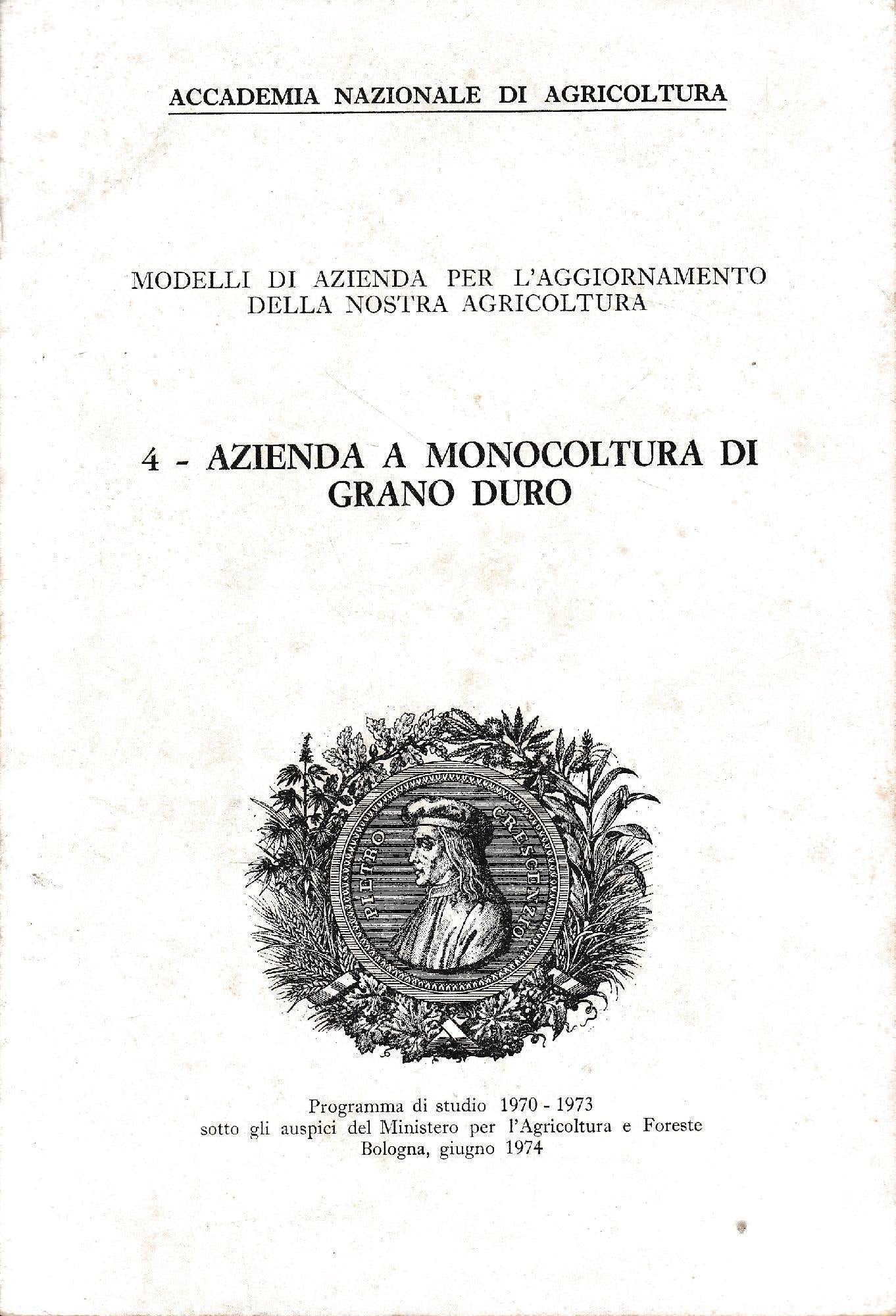 Azienda a monocultura di grano duro, 4 - copertina