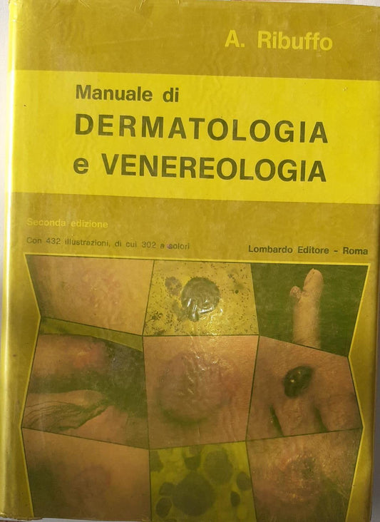 Manuale di dermatologia e venerologia - copertina