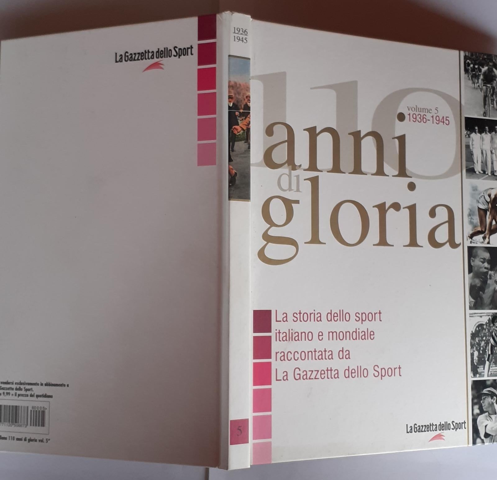 110 anni di gloria (volume V) - copertina