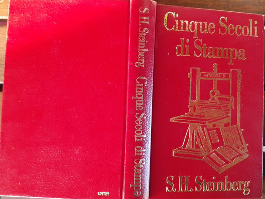 Cinque secoli di stampa - copertina