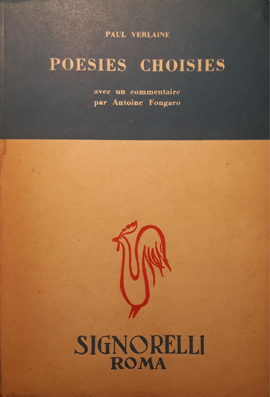 Poesies choisies - copertina