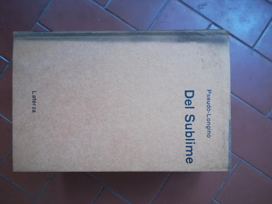 Del Sublime - copertina