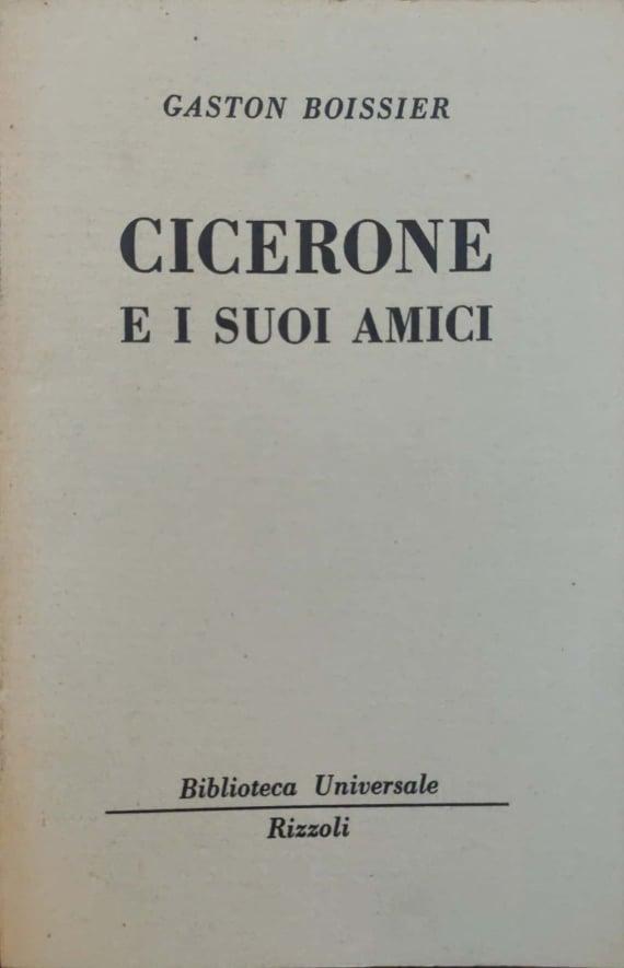 Cicerone e i suoi amici - copertina