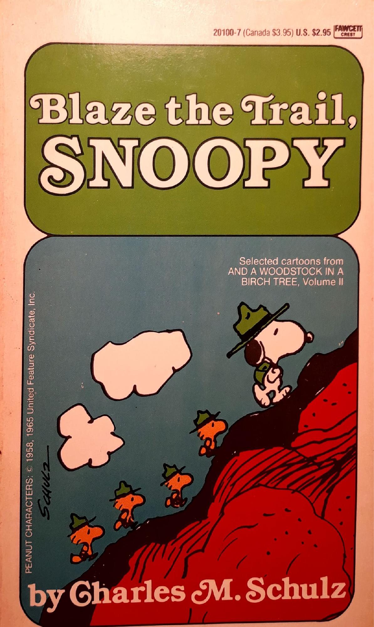 Blaze the trail, Snoopy - copertina