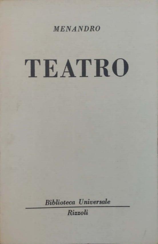 Teatro - copertina
