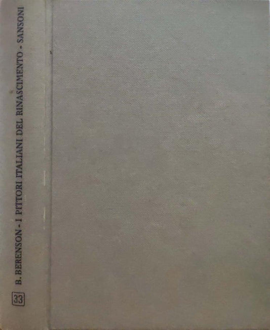 I pittori italiani del rinascimento - copertina