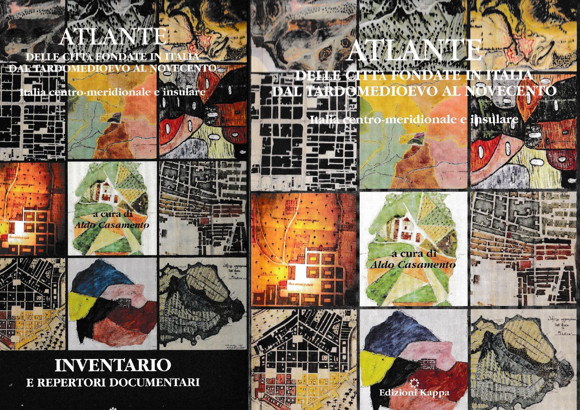 Atlante delle città fondate in Italia da tardomedioevo al Novecento. Italia centro-meridionale e insulare, più inventario in DVD Rom. - copertina