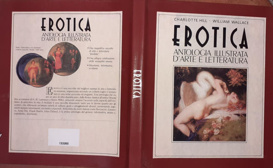 Erotica antologia illustrata d'arte e letteratura - copertina