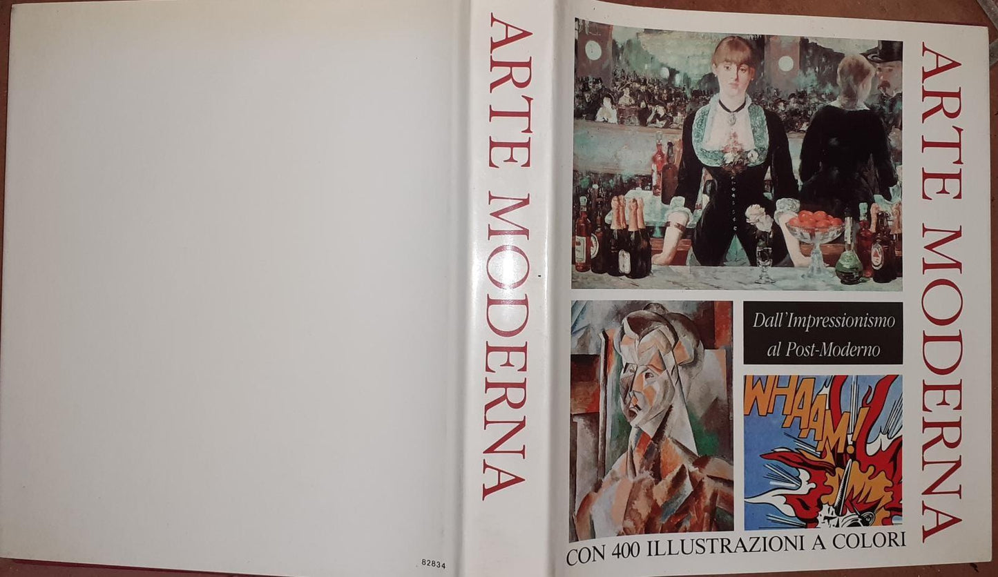 Arte moderna dall'impressionismo al post-moderno - copertina