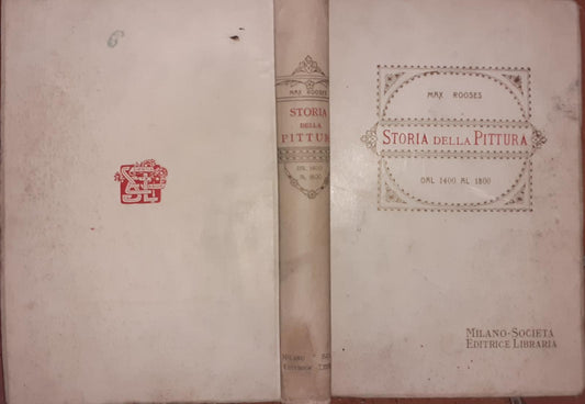 Storia della pittura dal 1400 al 1800 - copertina