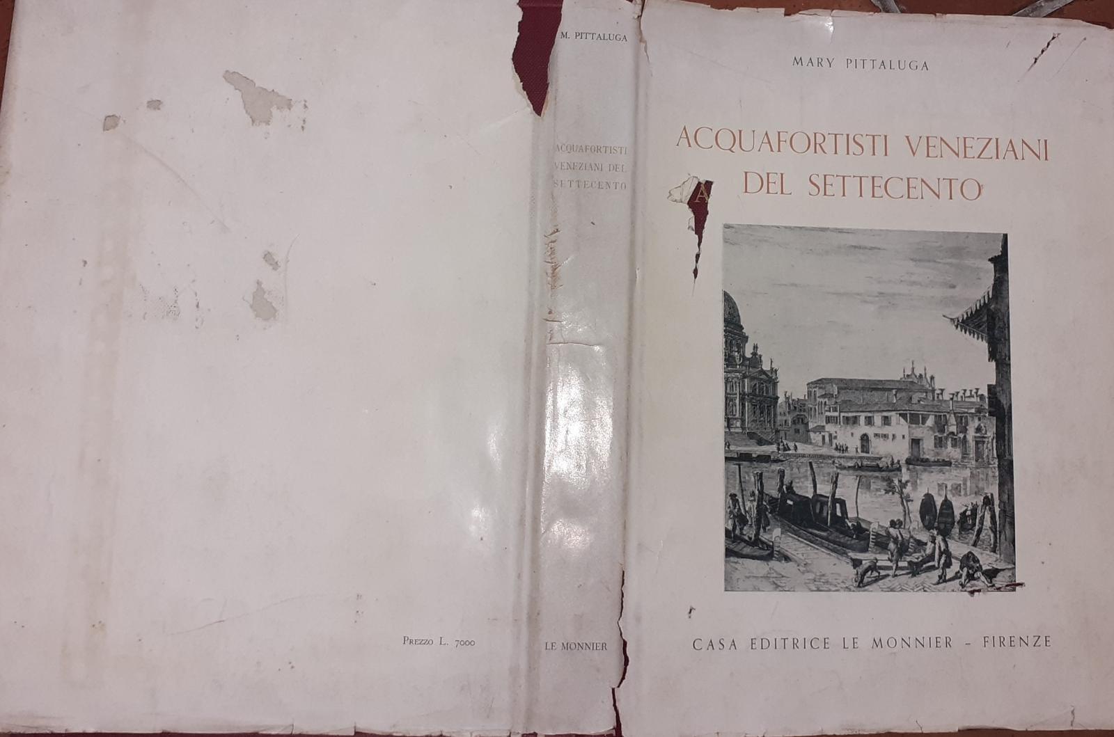 Acquafortisti veneziani del Settecento - copertina