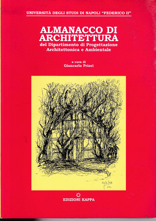 Almanacco di architettura del Dipartimento di progettazione architettonica e ambientale - copertina