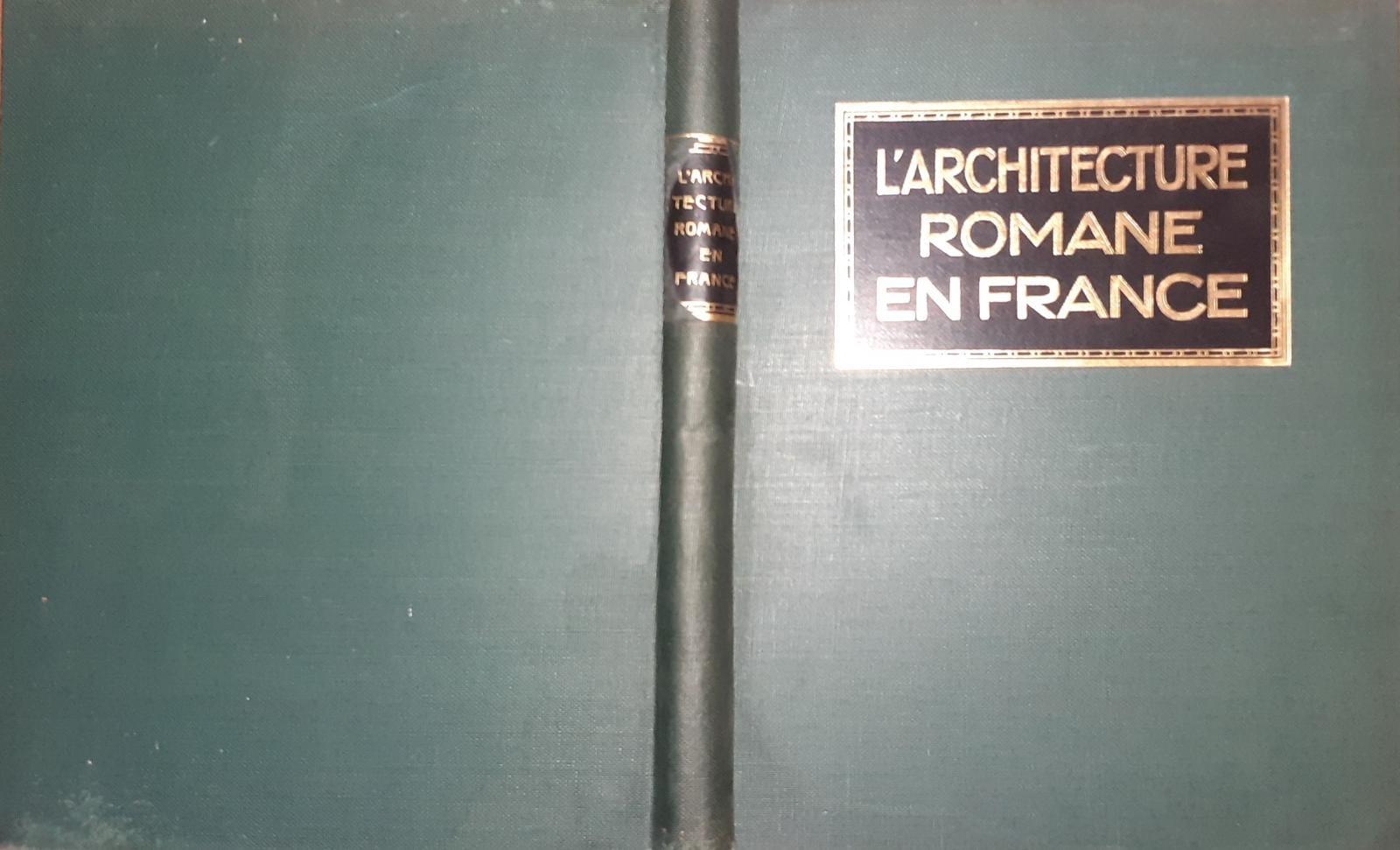 L'Architecture romane en france - copertina