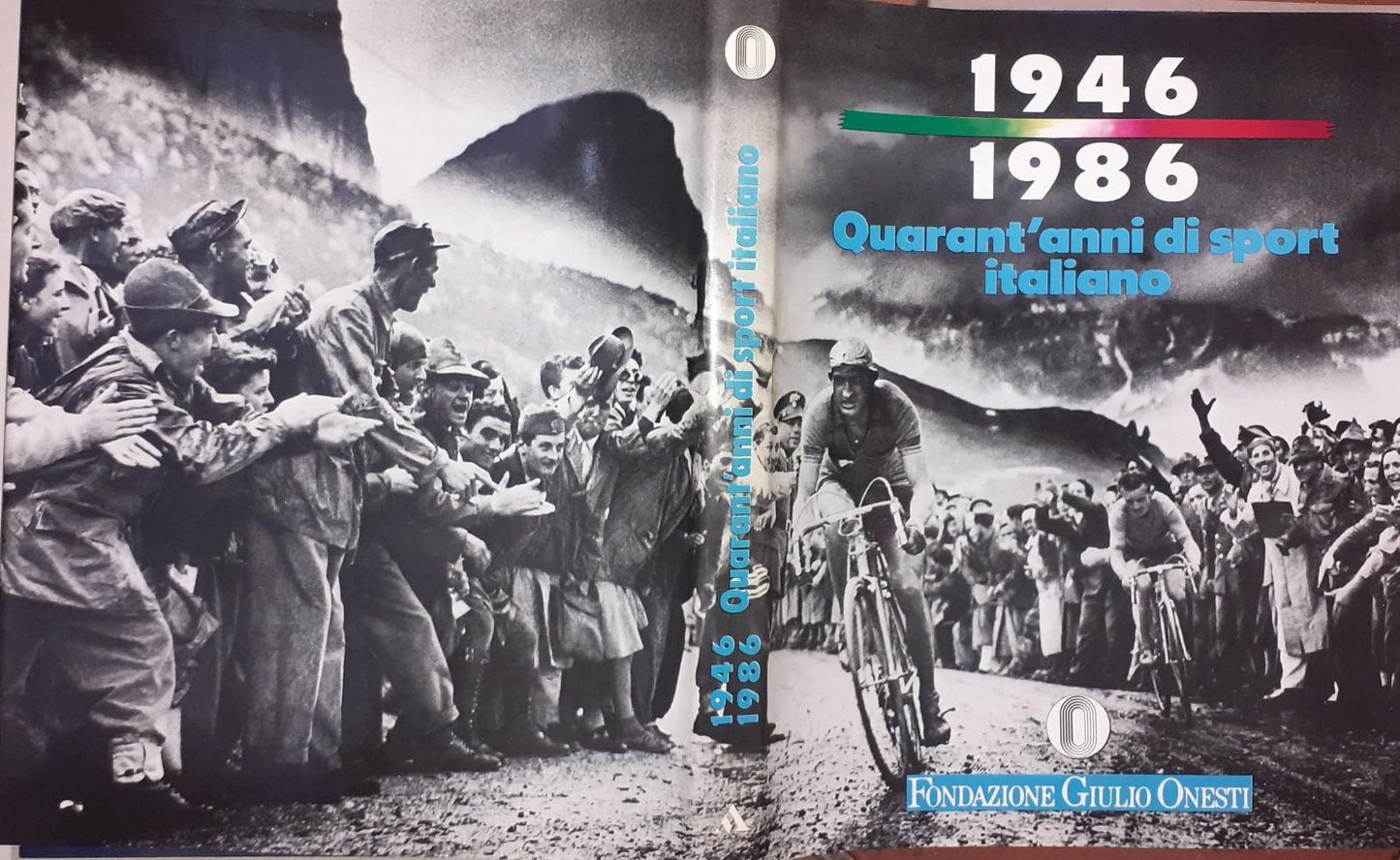Quarant'anni di sport italiano 1946 1986 - copertina