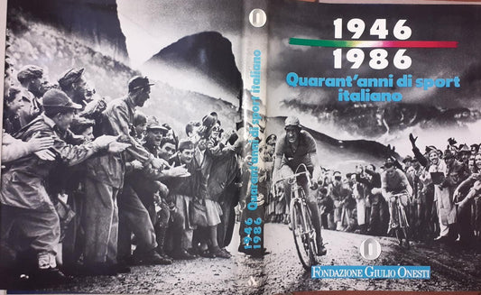 Quarant'anni di sport italiano 1946 1986 - copertina