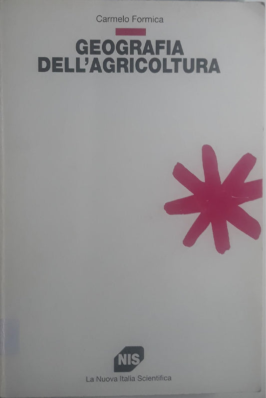 Geografia dell'agricoltura - copertina