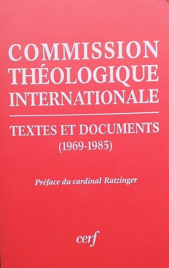 Commission Théologique International - Textes et documents 1969-1985 - copertina