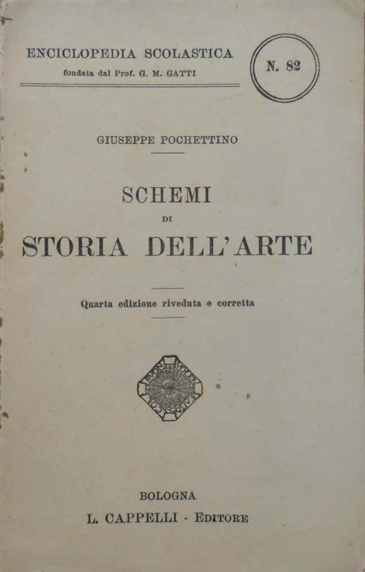 Schemi di storia dell'arte. - copertina