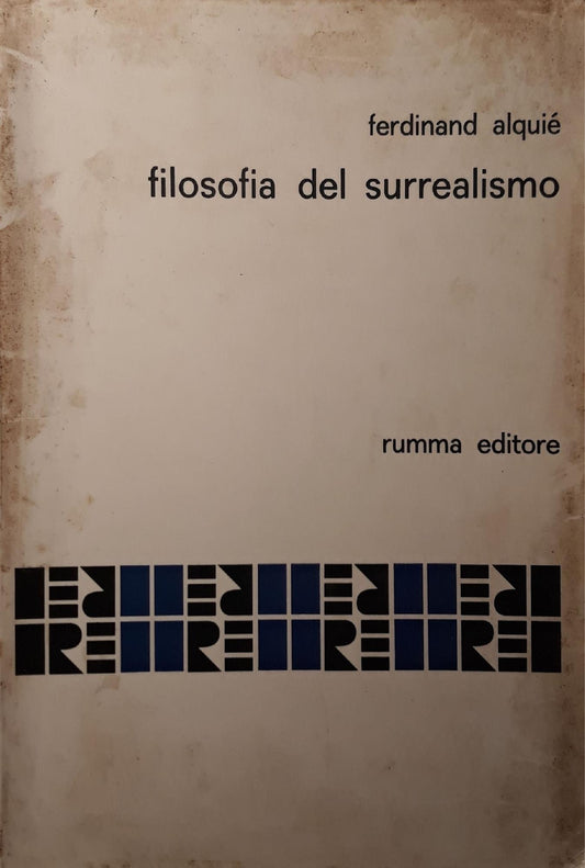 Filosofia del surrealismo - copertina