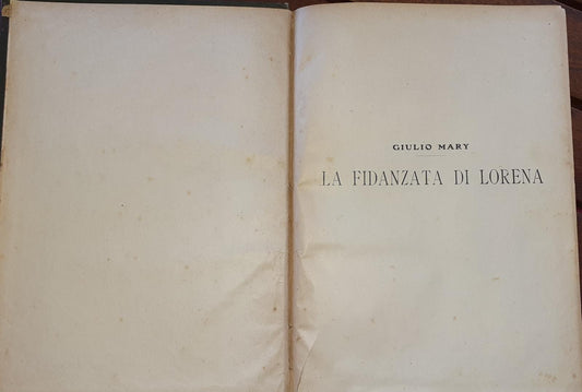 La fidanzata di Lorena - copertina