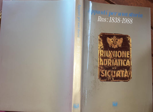 Appunti per una storia. Ras:1838-1988 - copertina
