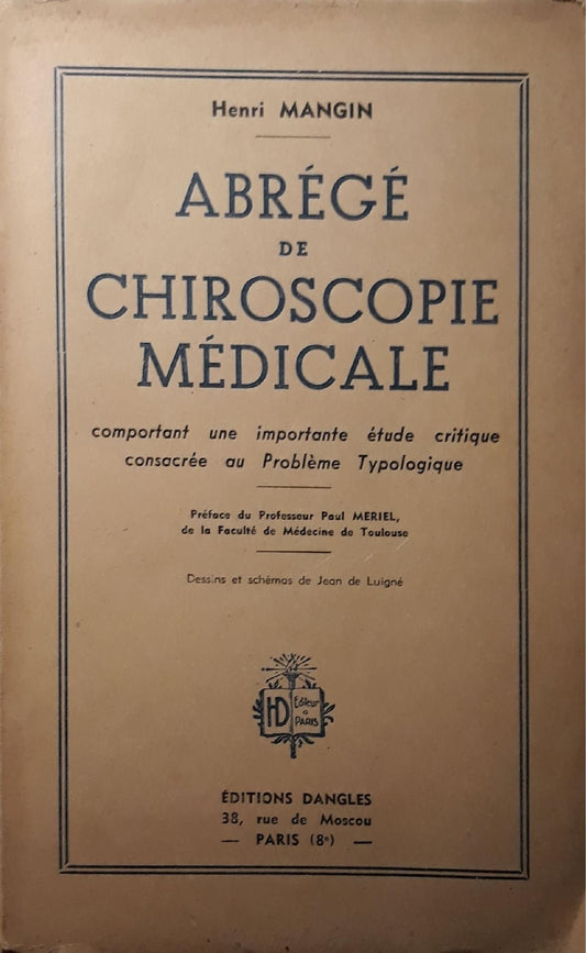 Abrégé de chiroscopie médicale - copertina