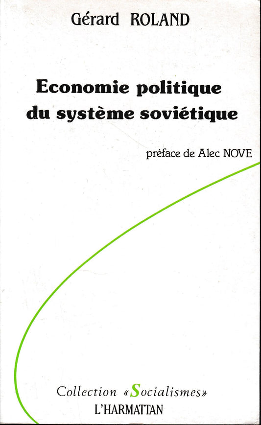Economie politique du système soviétique - copertina