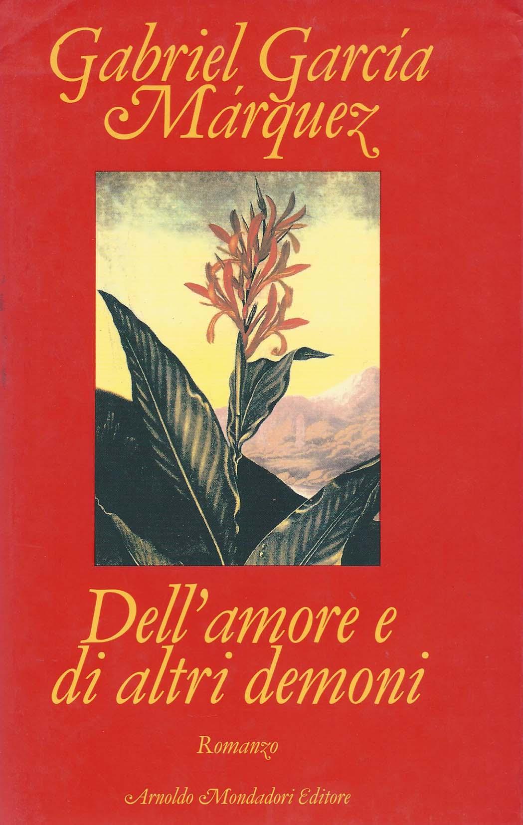 Dell'amore e di altri demoni - copertina