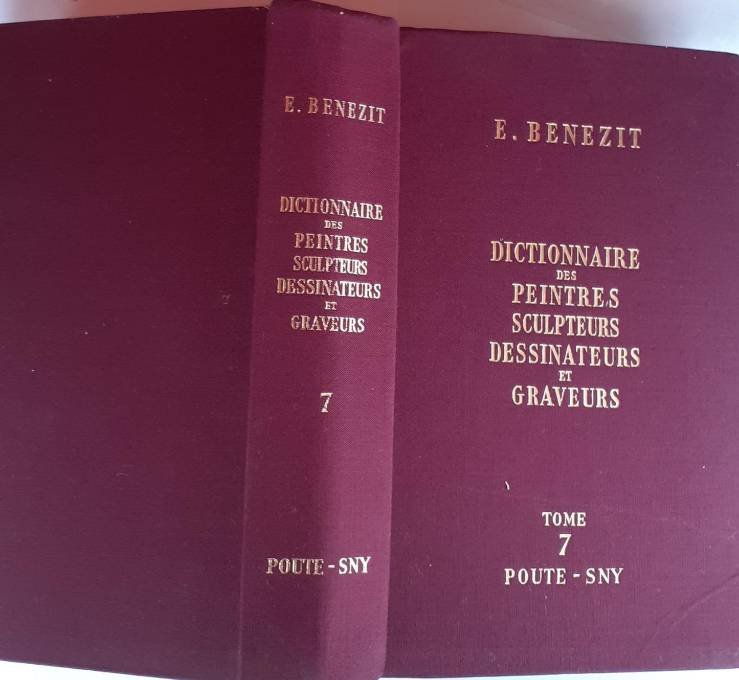 Dictionnaire Critique Et Documentaire Des Peintres, Sculpteurs, Dessinateurs Et Graveurs. Tome 7 - copertina