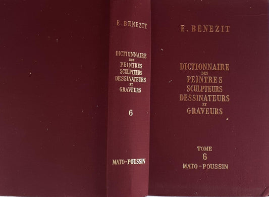 Dictionnaire Critique et Documentaire des Peintres, Sculpteurs, Dessinateurs et Graveurs. Tome 6 - copertina