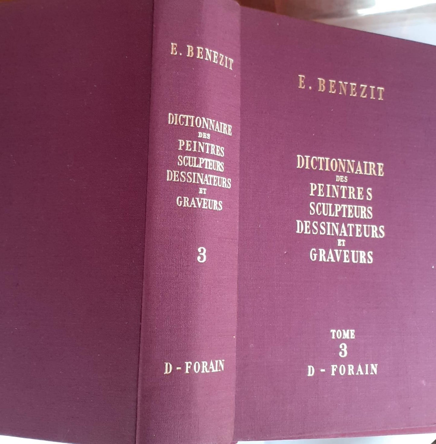 Dictionnaire Critique et Documentaire des Peintres, Sculpteurs, Dessinateurs et Graveurs. Tome 3 - copertina