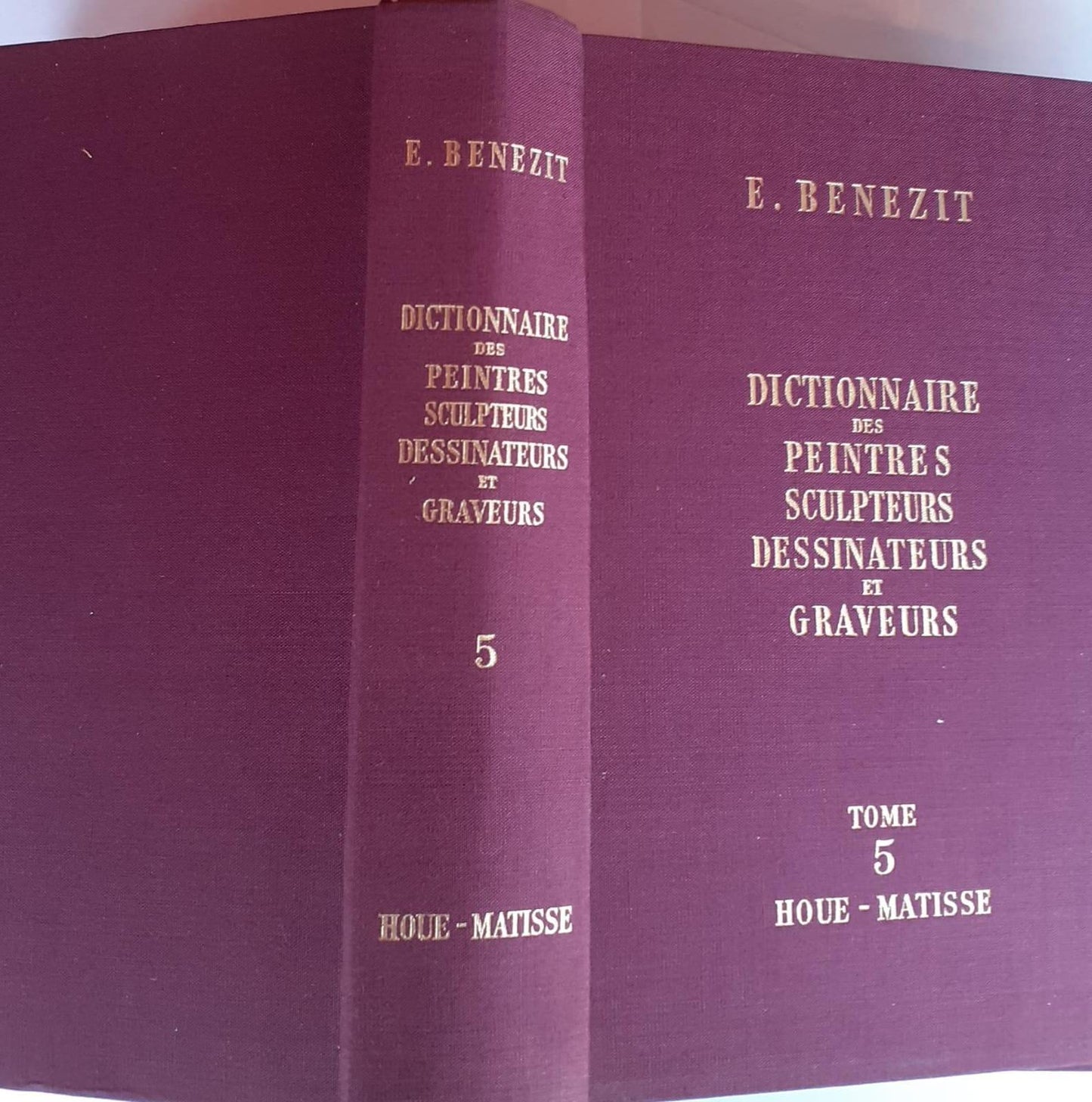 Dictionnaire Critique et Documentaire des Peintres, Sculpteurs, Dessinateurs, et Graveurs. Tome 5 - copertina