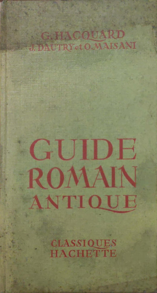 Guide Romain Antique - copertina
