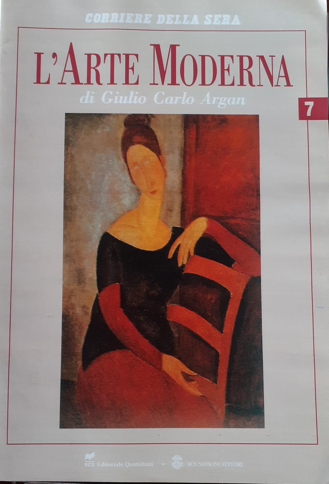 Corriere della sera. L'arte Moderna 7 - copertina