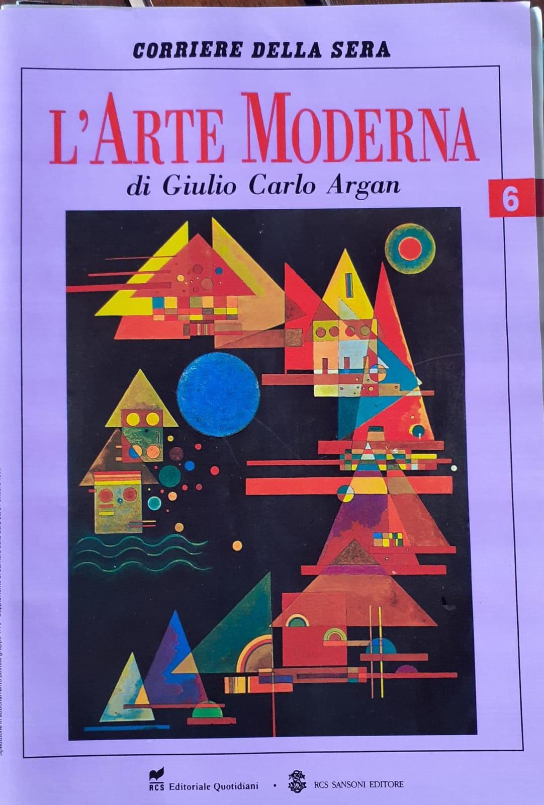 Corriere della sera. L'arte Moderna 6 - copertina