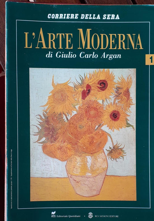Corriere della Sera. L'arte Moderna 1 - copertina