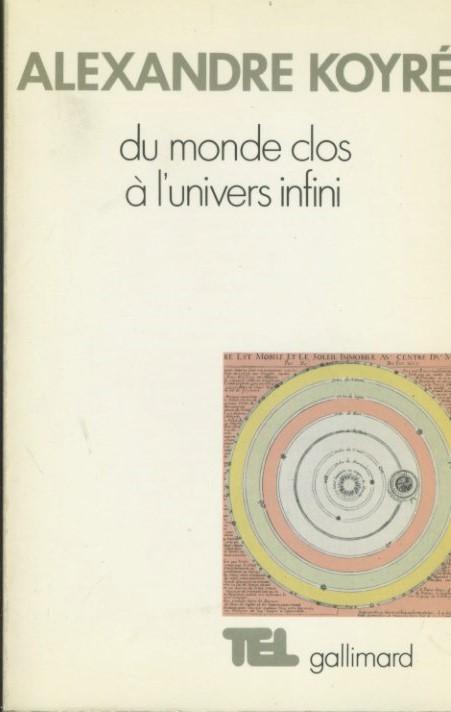 Du monde clos à l'univers infini - copertina