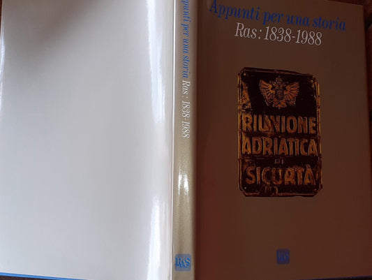 Appunti per una storia Ras 1838-1988 - copertina