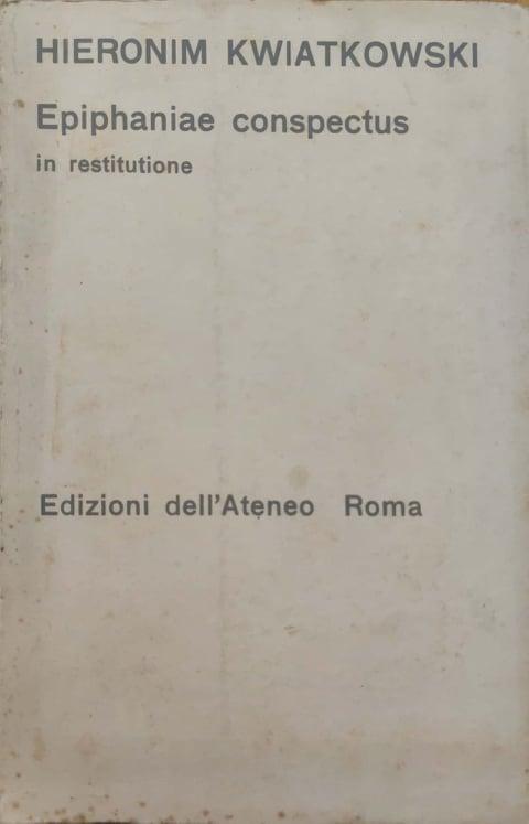 Epiphaniae Conspectus - copertina