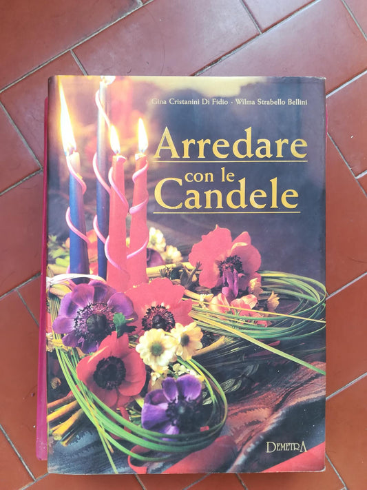 Arredare con le candele - copertina