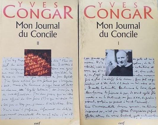 2Mon journal du Concil, tomes I et II - copertina