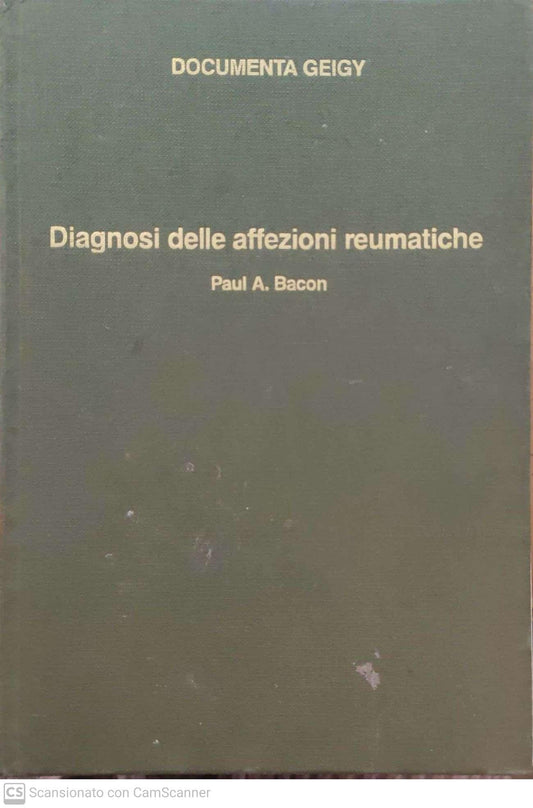 Diagnosi delle affezioni reumatiche - copertina